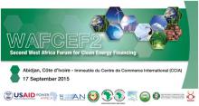 WAFCEF 2 Second West African Forum for Clean Energy Financing