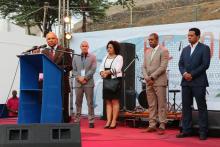 Opening ceremony of the International Fair of Cabo Verde with the Prime-Minister of Cabo Verde, Dr. Jose Maria Neves