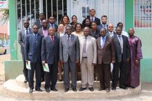 ECREEE Group Photo with the ECOWAS President